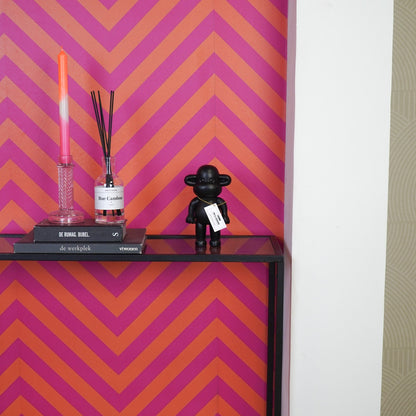 Ornament - Aap Beeld 'The Legend' - Polyresin - Zwart - 11x7x19cm Housevitamin Shop