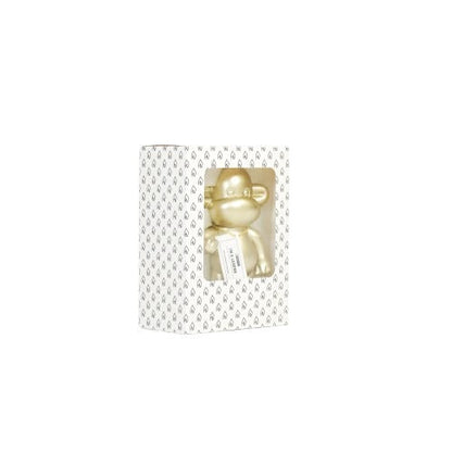 Ornament - Hang loose Aap Beeld 'The Legend' - Polyresin - Goud - 11x7x19cm Housevitamin Shop