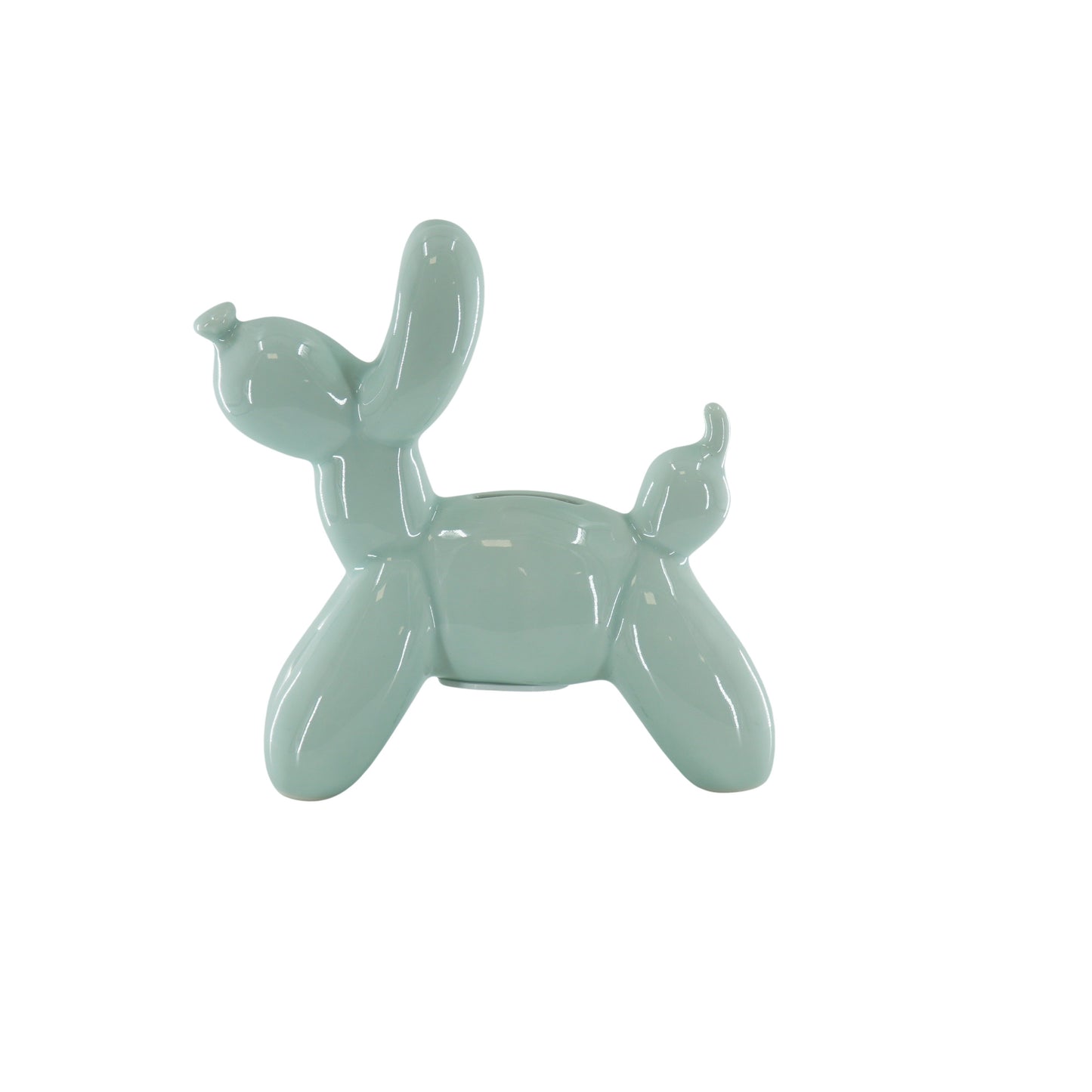 Housevitamin Ornament- Spaarpot Ballonhond- Mintgroen- 17x7x17cm - Home & Garden > Decor