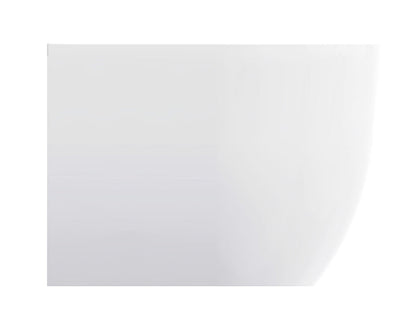 Zenn halfvrijstaand bad Wiesbaden 180X80 cm met afvoer in wit Bad Sanitairluxe