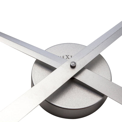 Large wall clock - 85 cm - Aluminum - 'Hands' Wall clock NeXtime Clocks