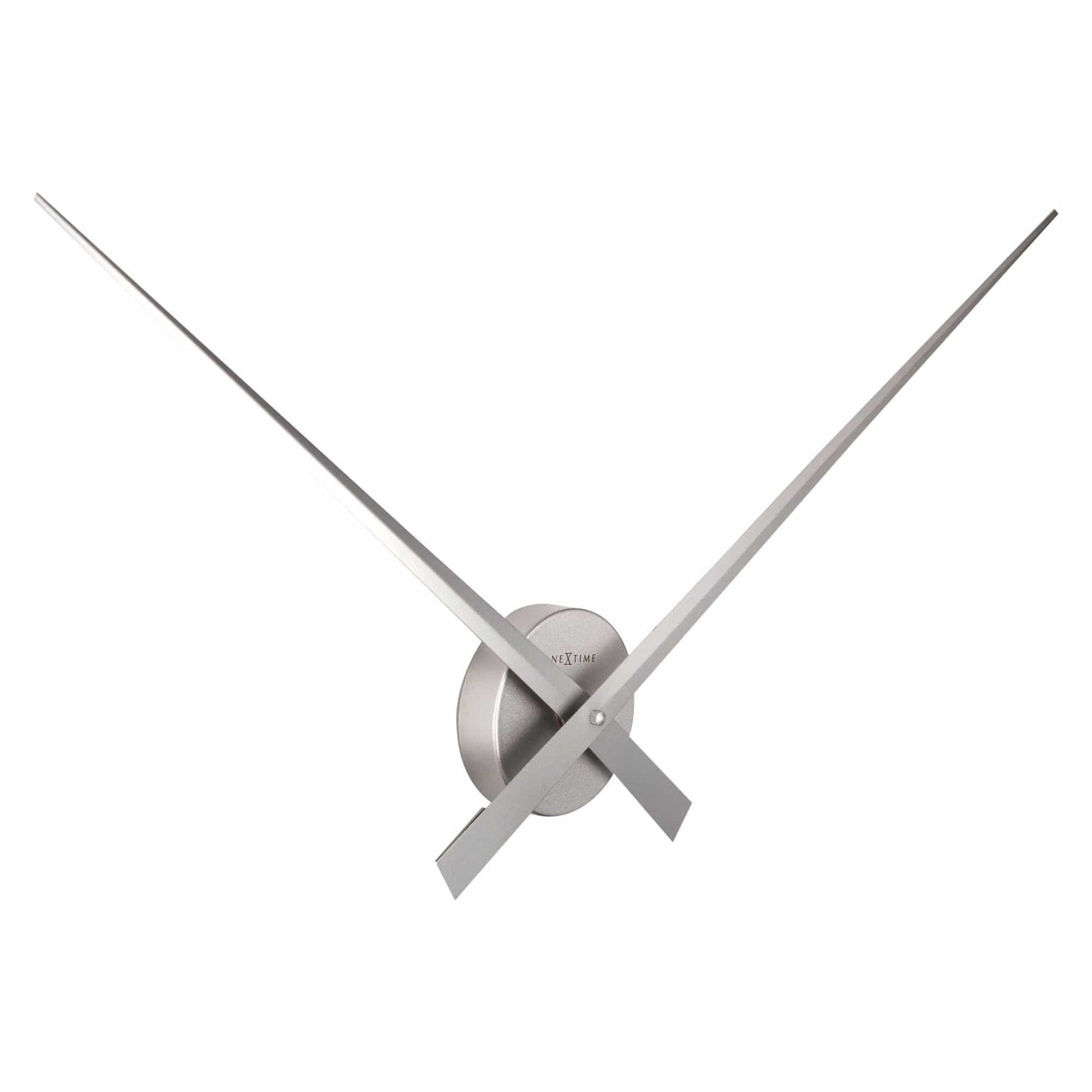 Large wall clock - 85 cm - Aluminum - 'Hands' Wall clock NeXtime Clocks