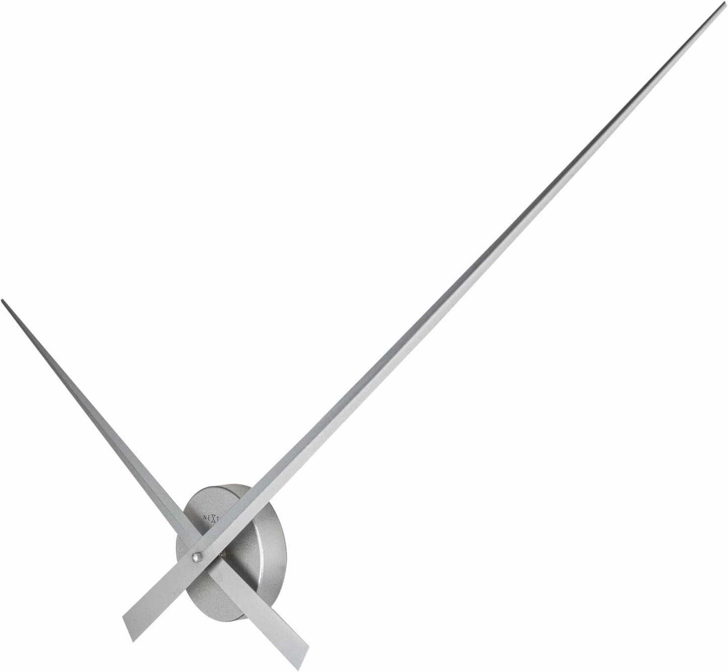 Large wall clock - 85 cm - Aluminum - 'Hands' Wall clock NeXtime Clocks