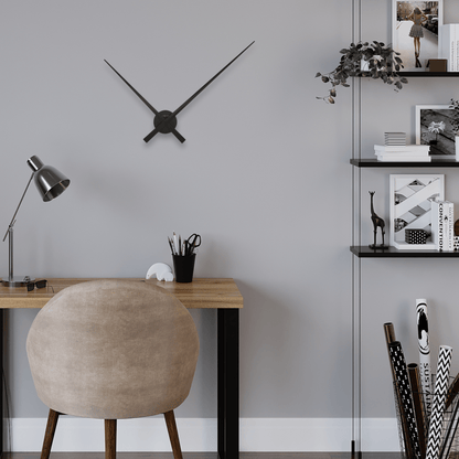 Large wall clock - 85 cm - Aluminum - 'Hands' Wall clock NeXtime Clocks