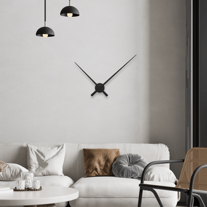 Large wall clock - 85 cm - Aluminum - 'Hands' Wall clock NeXtime Clocks