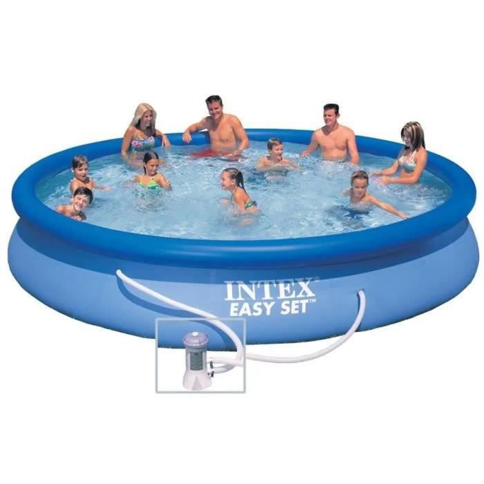 INTEX Easy Set round freestanding pool set - 457.2 x 83.82 cm