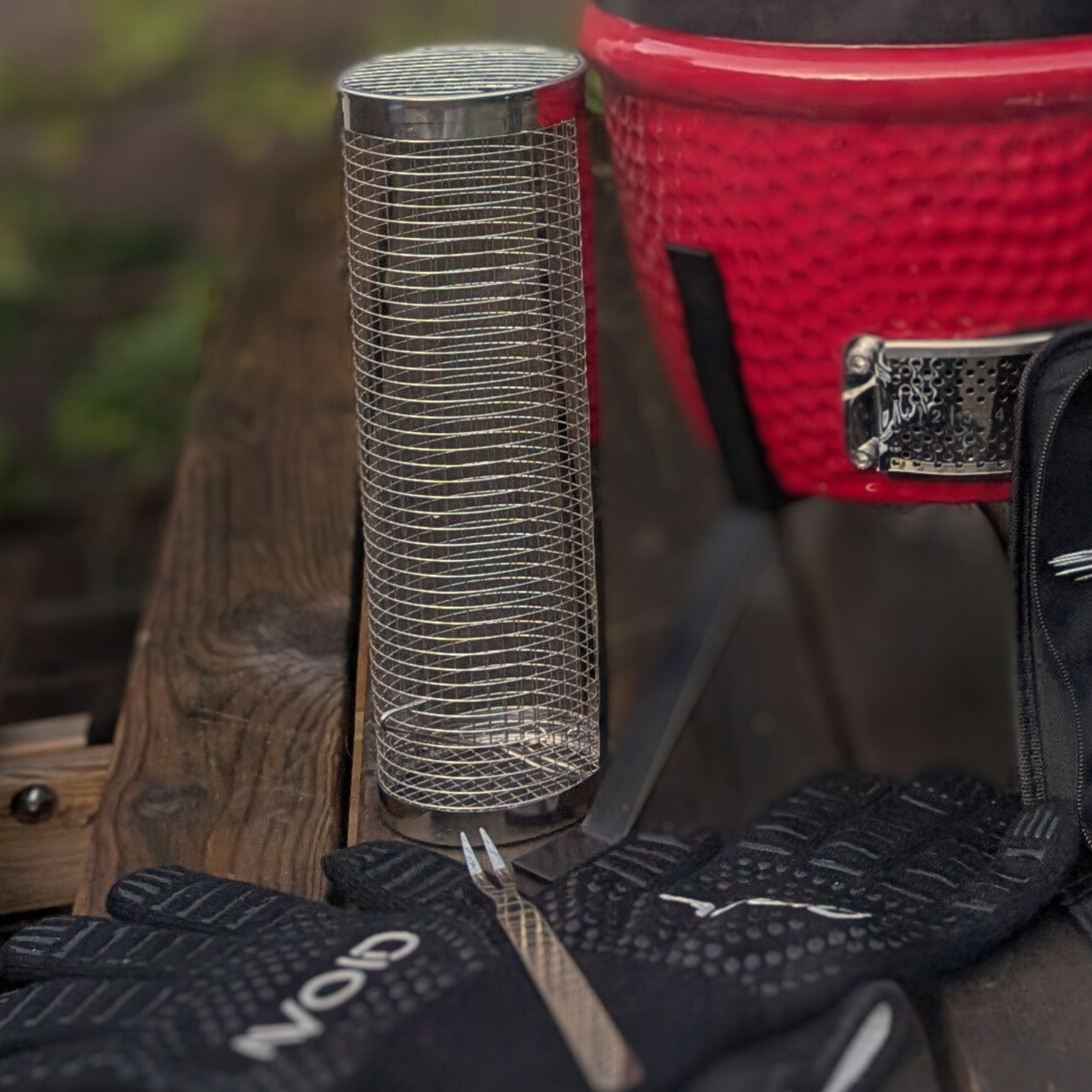 AVOID® - Grillmand BBQ - Set Van 2 - Verkrijgbaar in 2 Maten Grillmand Avoid