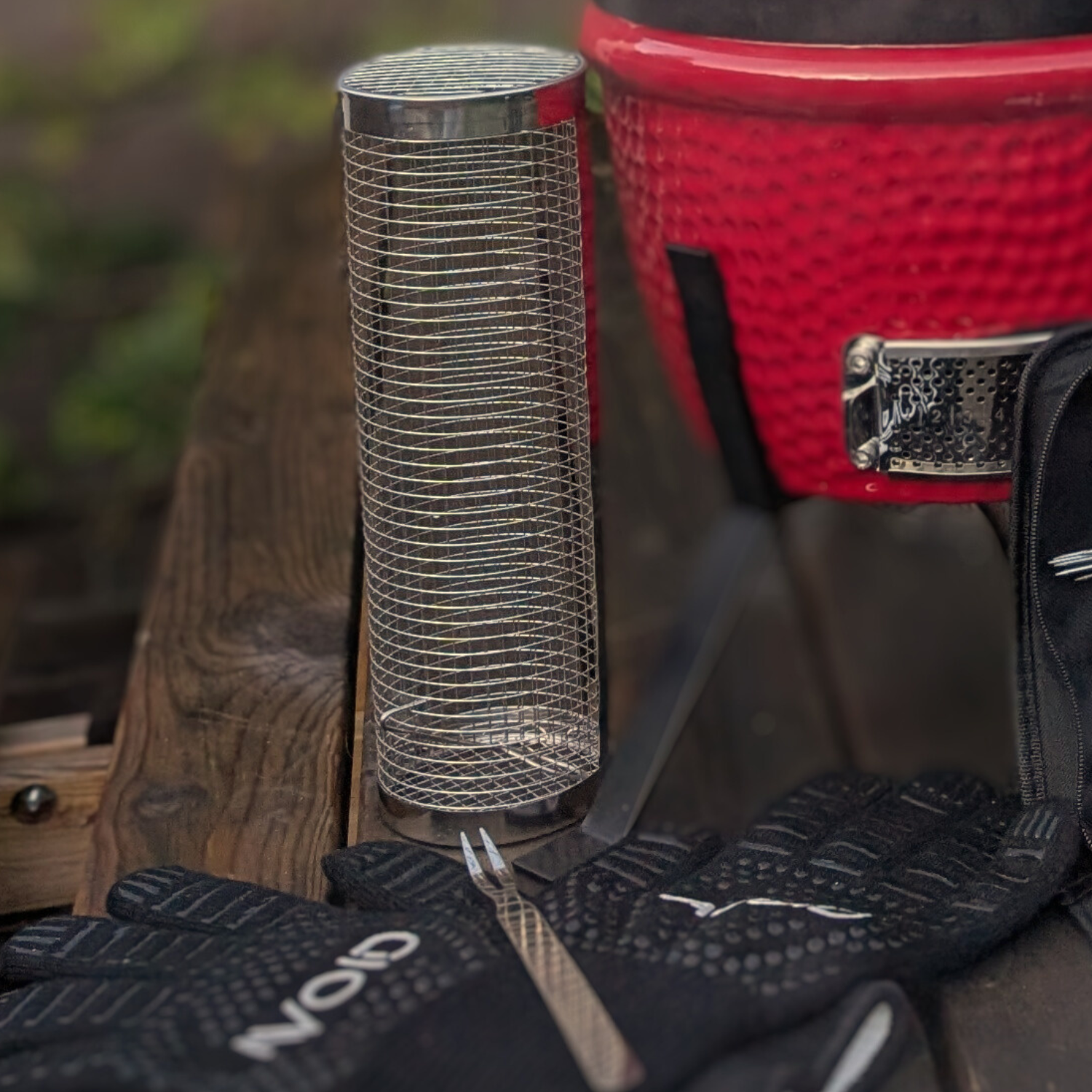 AVOID® - Grillmand BBQ - Set Van 2 - Verkrijgbaar in 2 Maten Grillmand Avoid