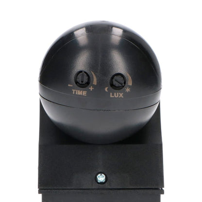 LED's Light 2-in-1 Bewegingsmelder met 12 meter bereik - Voor binnen & buiten - Wandmontage - Zwart