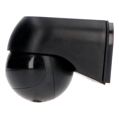 LED's Light 2-in-1 Bewegingsmelder met 12 meter bereik - Voor binnen & buiten - Wandmontage - Zwart