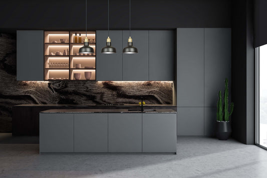 HANGLAMP IBOR 3 ZWART Droppery