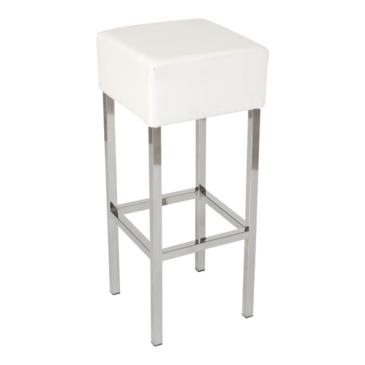 Werkwoonkruk Skai - Wit / Chroom