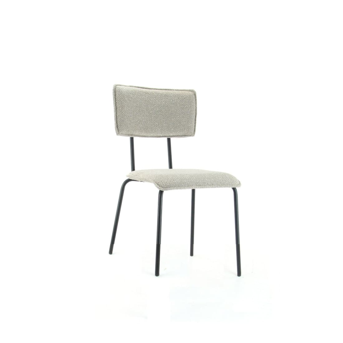 Workliving Eetkamerstoel Bo Society - Boucle Shitake - Furniture > Chairs