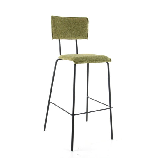 Workliving Werkwoonkruk Hoog Bo Society - Boucle Mosterd - Furniture > Chairs