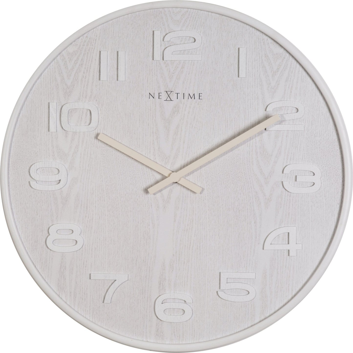 Wall clock - 35 cm - Wood - 'Wood Wood Medium' 53cm 53cm Wall clock NeXtime Clocks