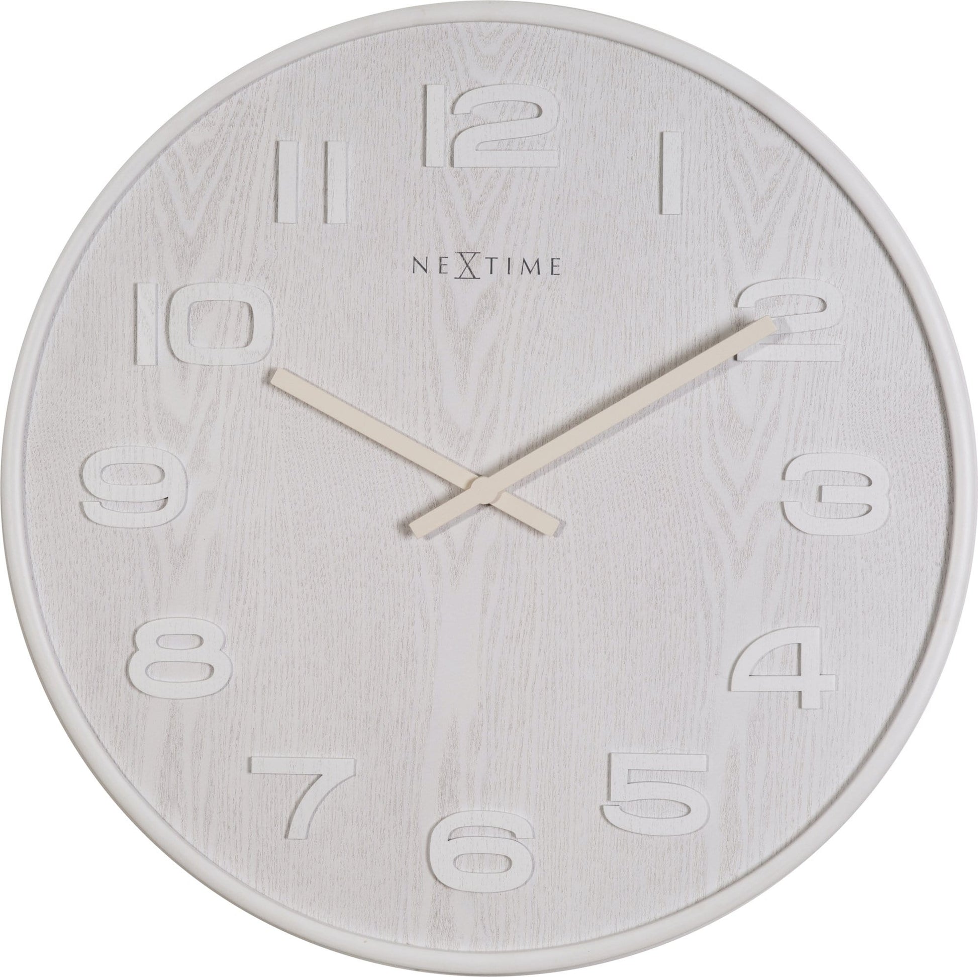 Wall clock - 35 cm - Wood - 'Wood Wood Medium' 53cm 53cm Wall clock NeXtime Clocks