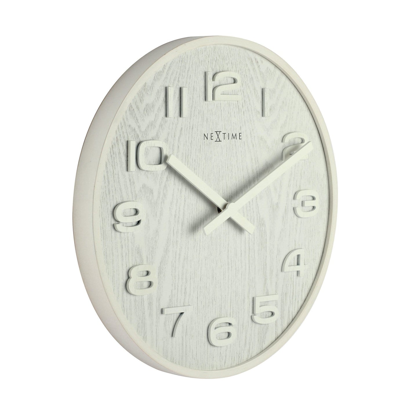 Wall clock - 35 cm - Wood - 'Wood Wood Medium' Wall clock NeXtime Clocks