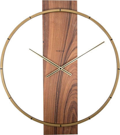 Wall clock - 50.8 x 58.2 x4.3 cm - Wood/Steel Wall clock NeXtime Clocks