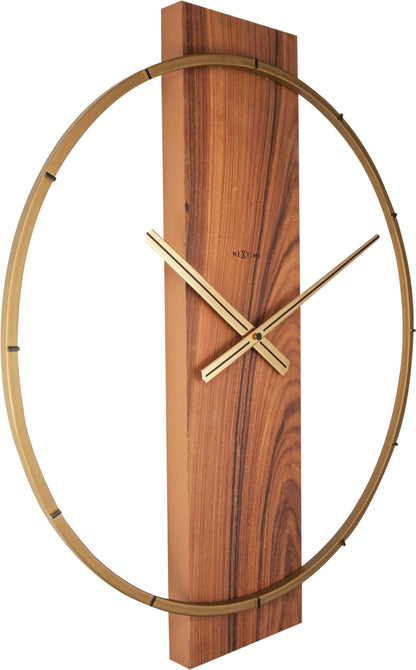 Wall clock - 50.8 x 58.2 x4.3 cm - Wood/Steel Wall clock NeXtime Clocks