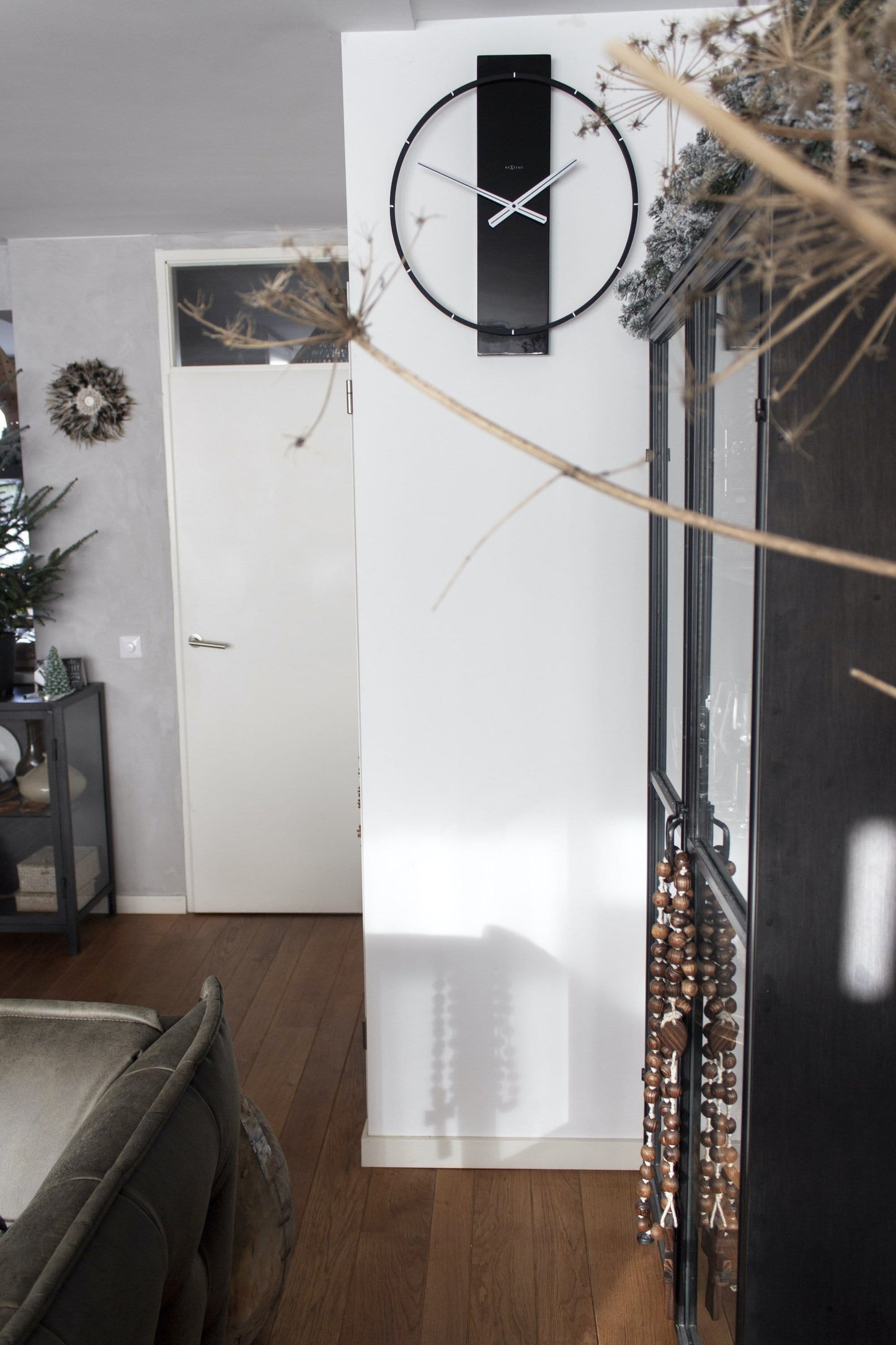 Wall clock - 50.8 x 58.2 x 4.3 cm - Wood/Steel Wall clock NeXtime Clocks