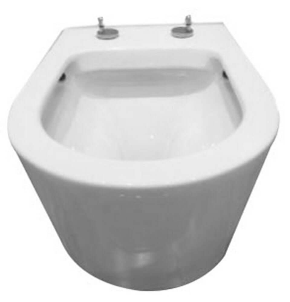 Flow Hangtoilet Wiesbaden Randloos Diepspoeling met eenvoudige reiniging (inclusief zitting)