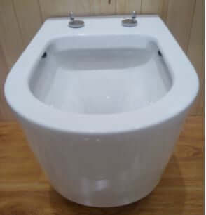 Flow Hangtoilet Wiesbaden Randloos Diepspoeling met eenvoudige reiniging (inclusief zitting)