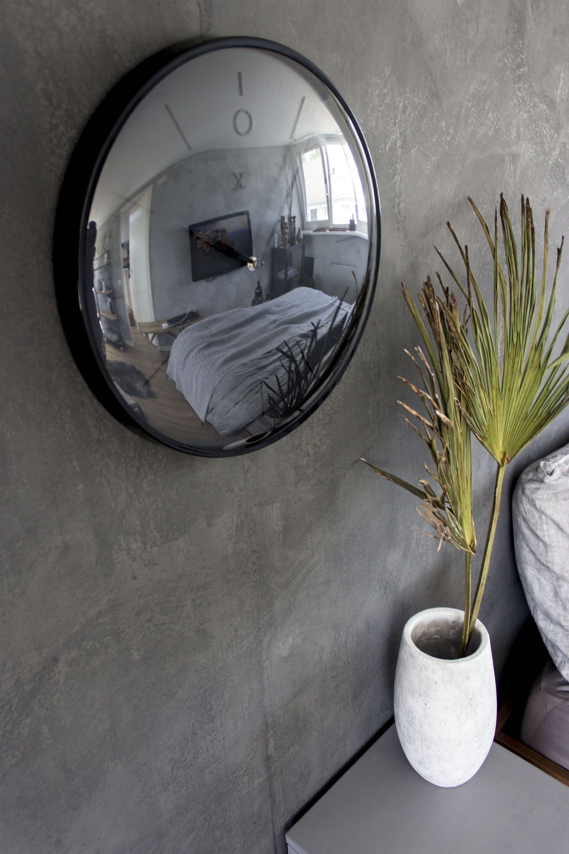 Wall clock- 40 cm - Metal - Dome shaped glass- 'Glamour' Wall clock NeXtime Clocks