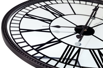 Wall clock - 56 cm - Mirror - 'Cleopatra mirror' Wall clock NeXtime Clocks