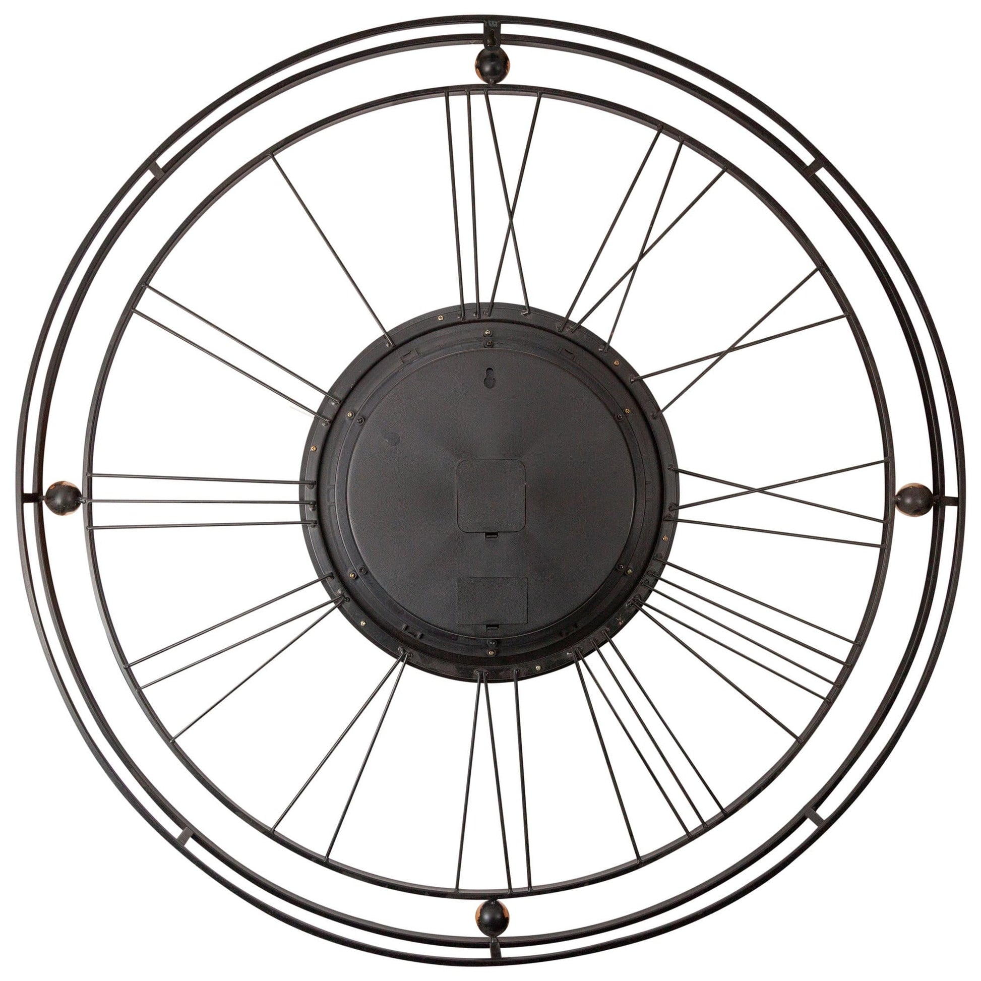 Roman Gear Clock XXL - 90.5cm - Metal - Roman Gear Clock Wall clock NeXtime Clocks