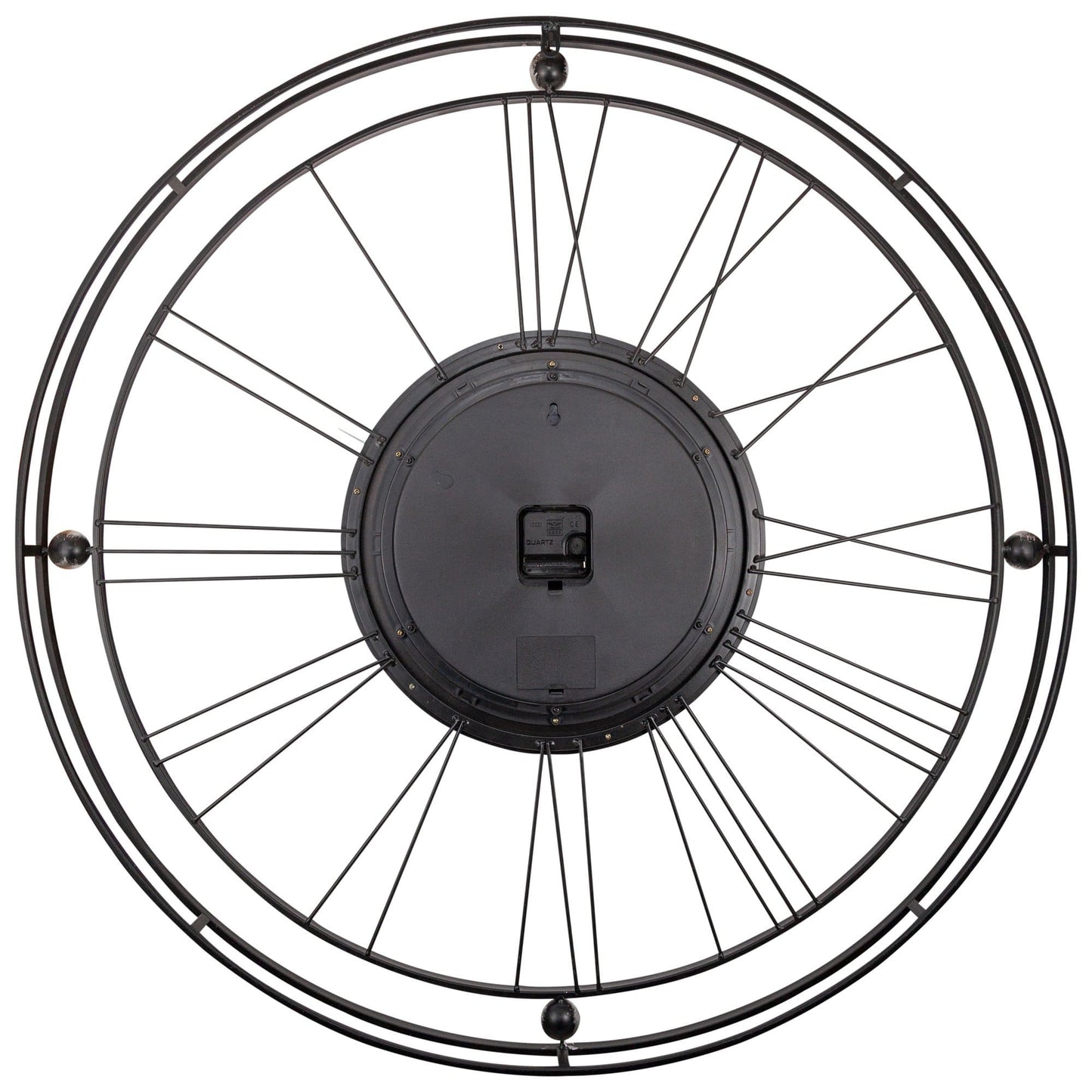 Roman Gear Clock XXL - 90.5cm - Metal - Roman Gear Clock Wall clock NeXtime Clocks