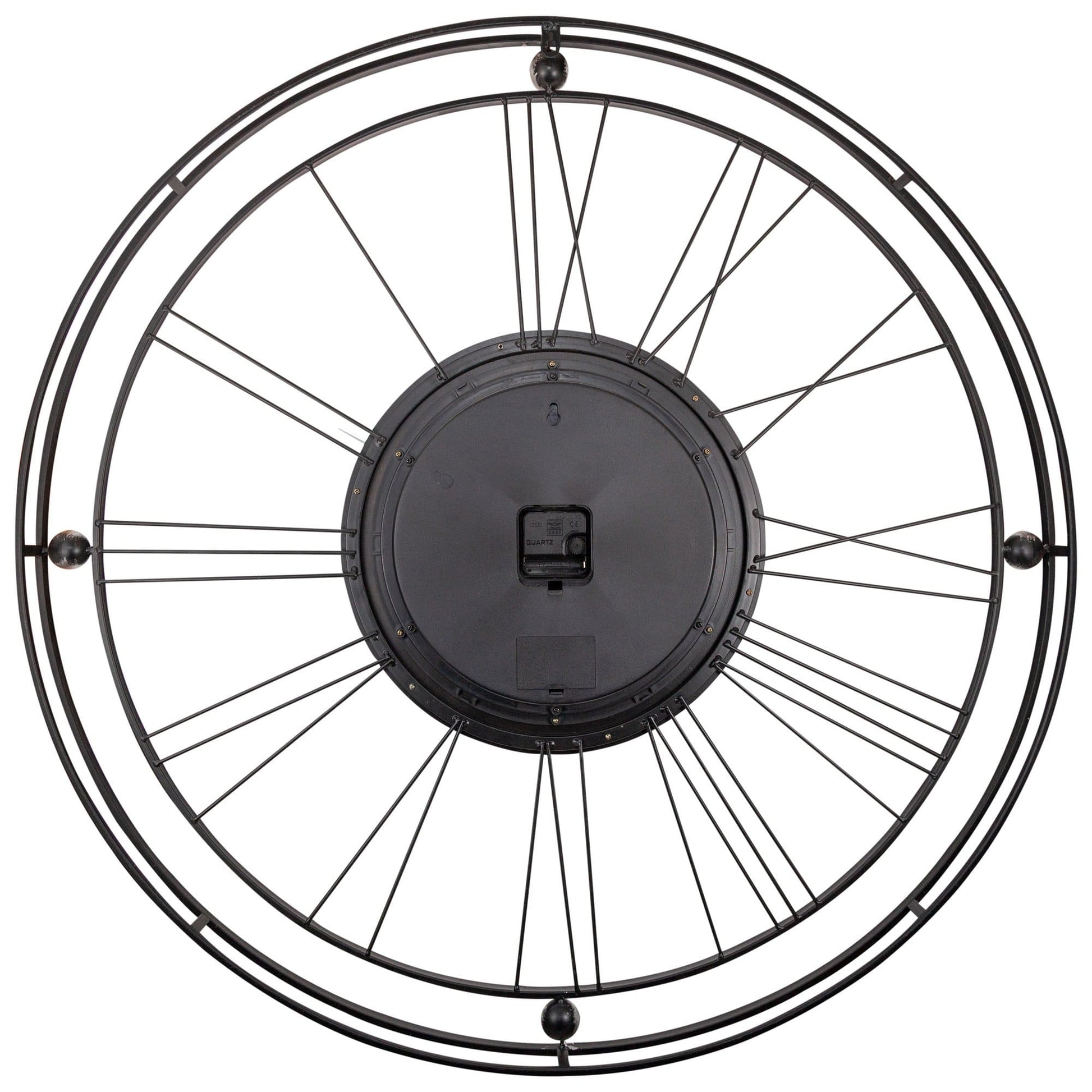 Roman Gear Clock XXL - 90.5cm - Metal - Roman Gear Clock Wall clock NeXtime Clocks