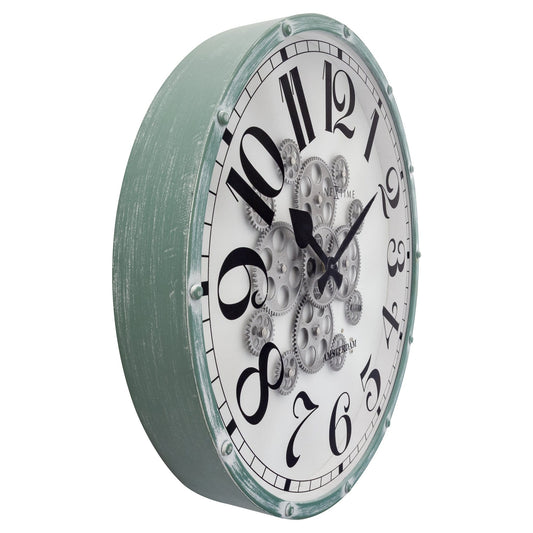 Moving Gear Clock - 50cm - "Henry" Wall clock NeXtime Clocks