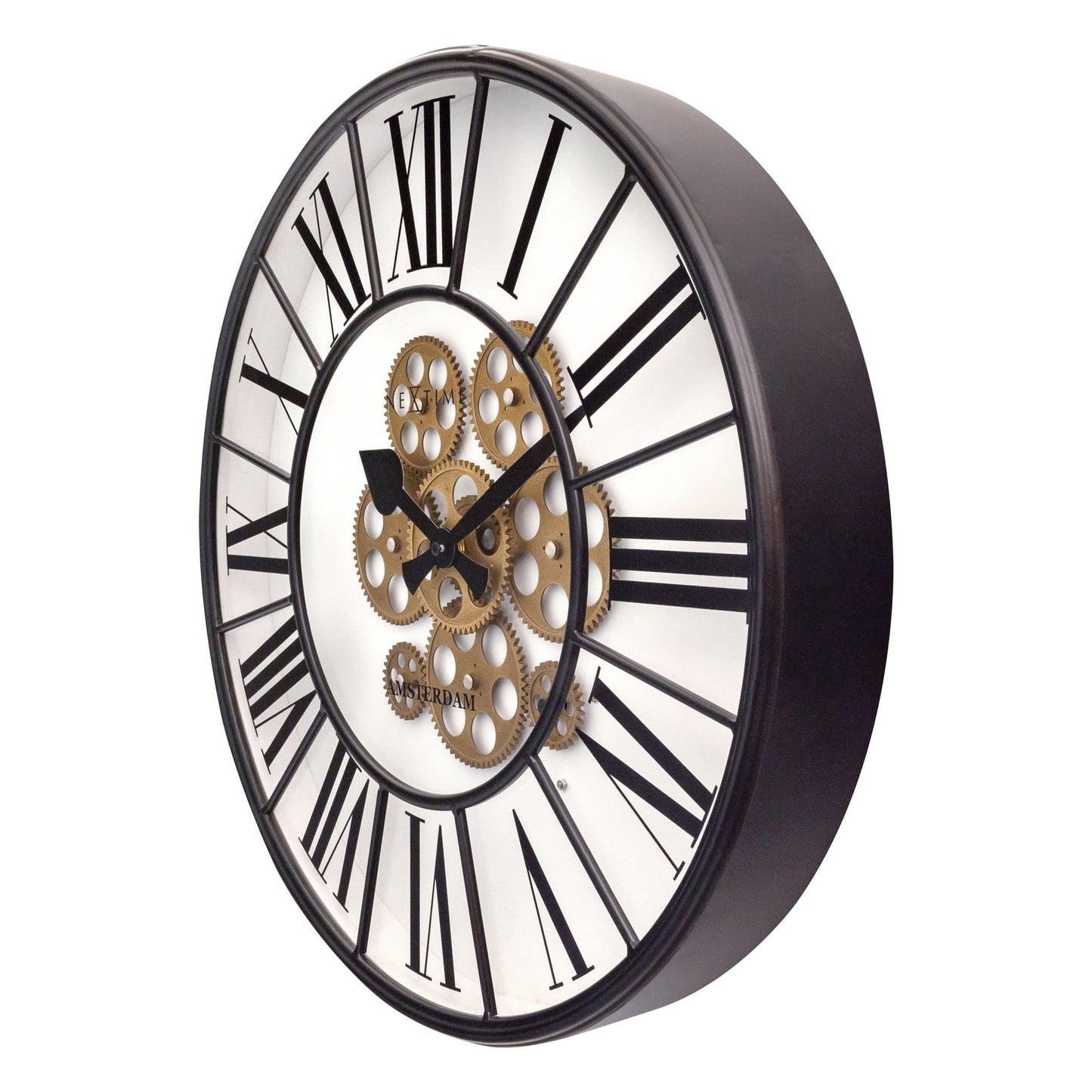 Moving Gear Clock - Large Wall Clock - 50cm - "William" Wall clock NeXtime Clocks