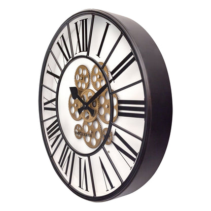 Moving Gear Clock - Large Wall Clock - 50cm - "William" Wall clock NeXtime Clocks