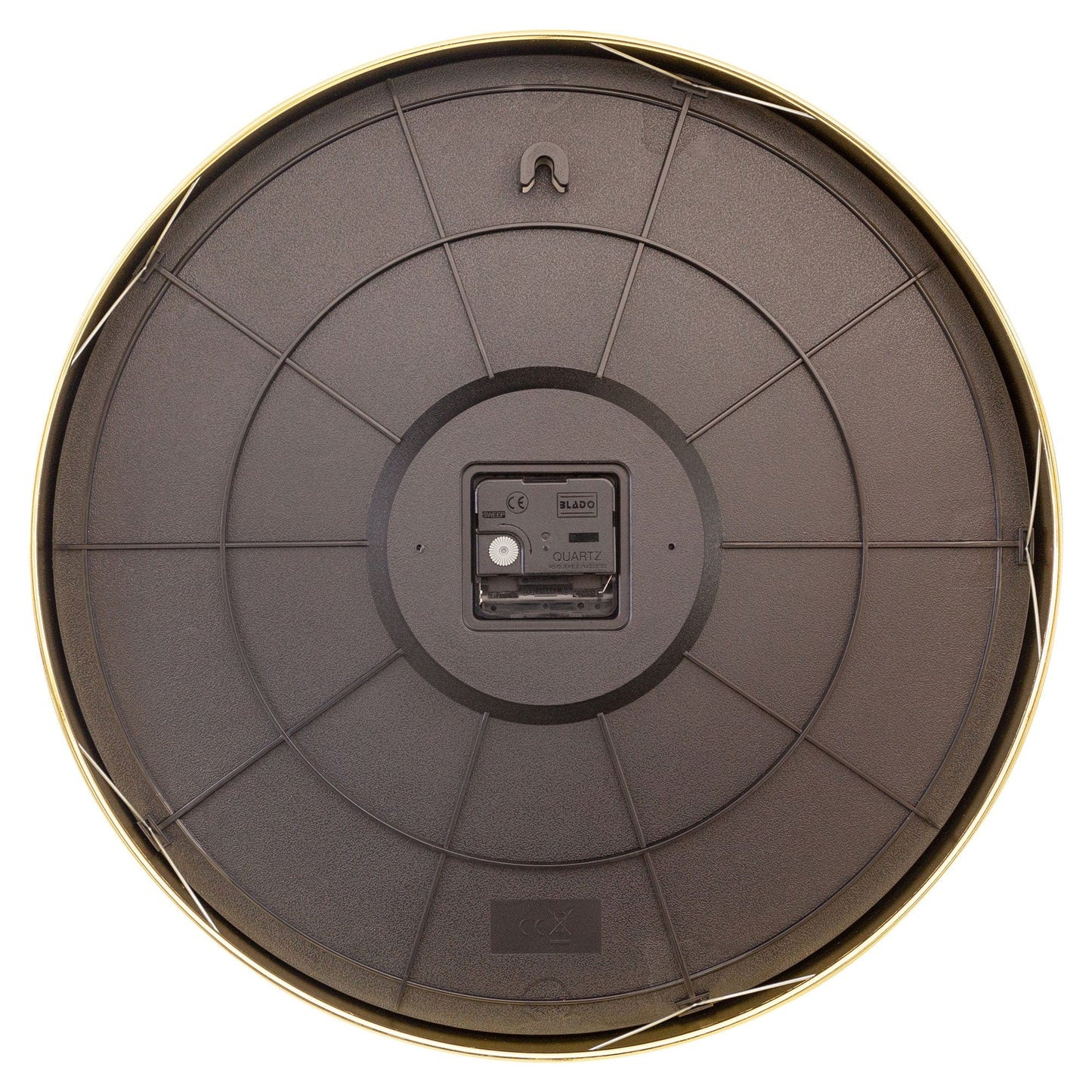 Wall clock 40cm - Silent - Metal - "Excentric" Wall clock NeXtime Clocks