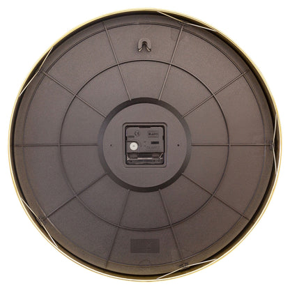 Wall clock 40cm - Silent - Metal - "Excentric" Wall clock NeXtime Clocks