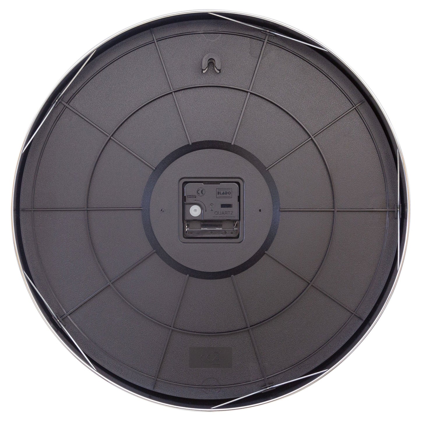 Wall clock 40cm - Silent - Metal - "Excentric" Wall clock NeXtime Clocks