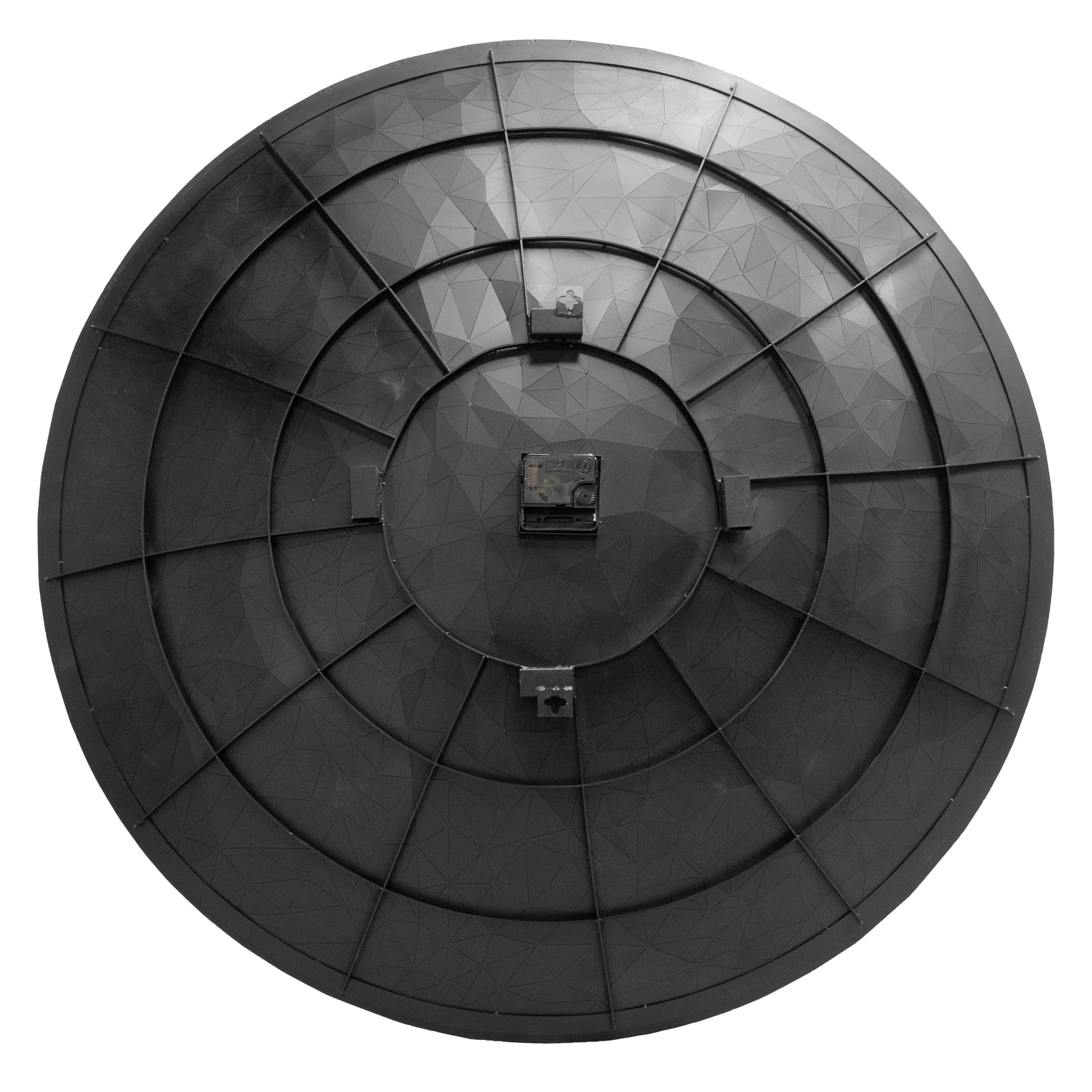 Wall clock 80cm-Silent-Chrome-Stainless Steel-NeXtime 'Fragments' Wall Clock NeXtime Clocks