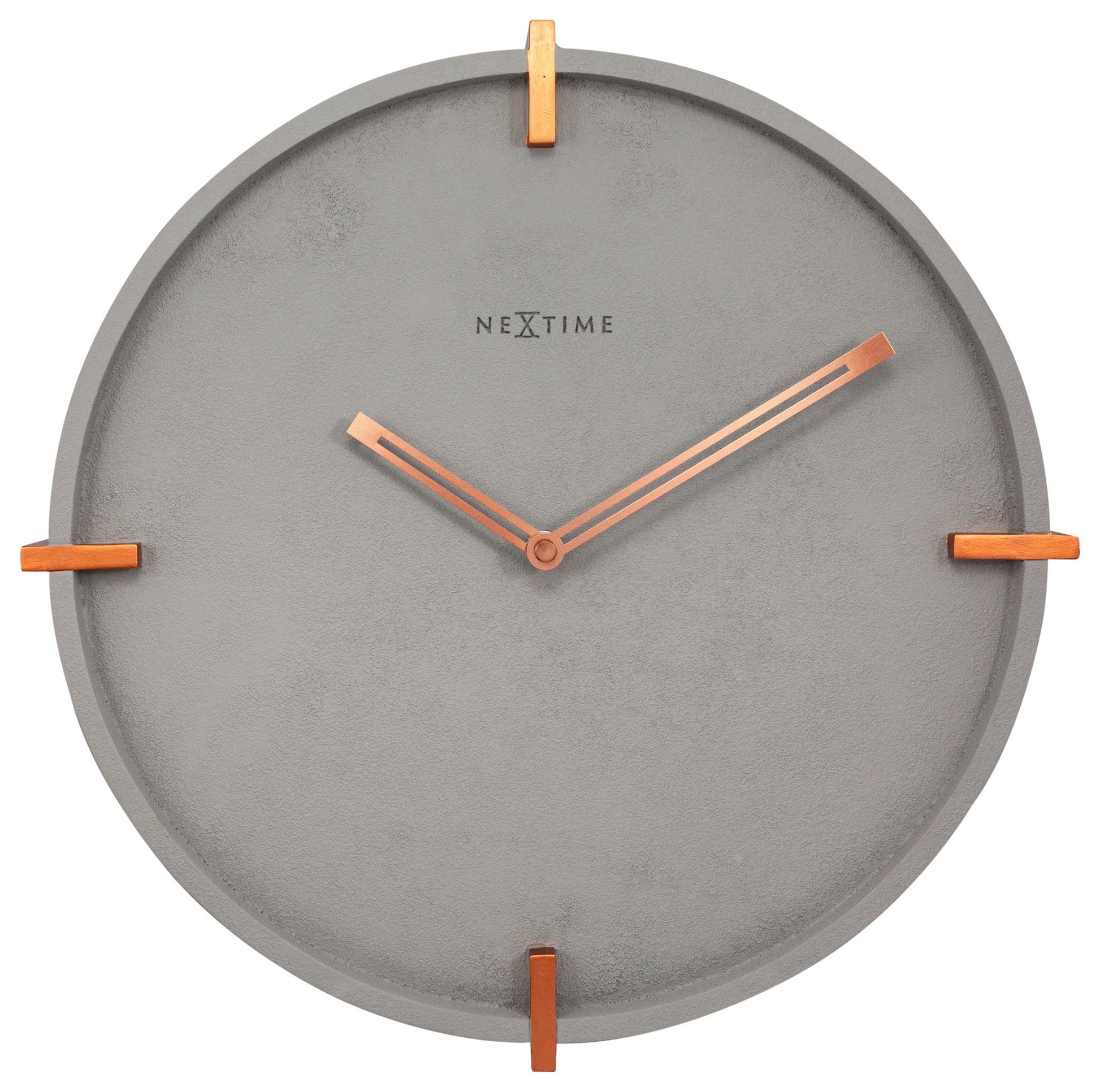 Wall clock - 32 cm - Concrete - 'Mohawk Wall' Wall clock NeXtime Clocks