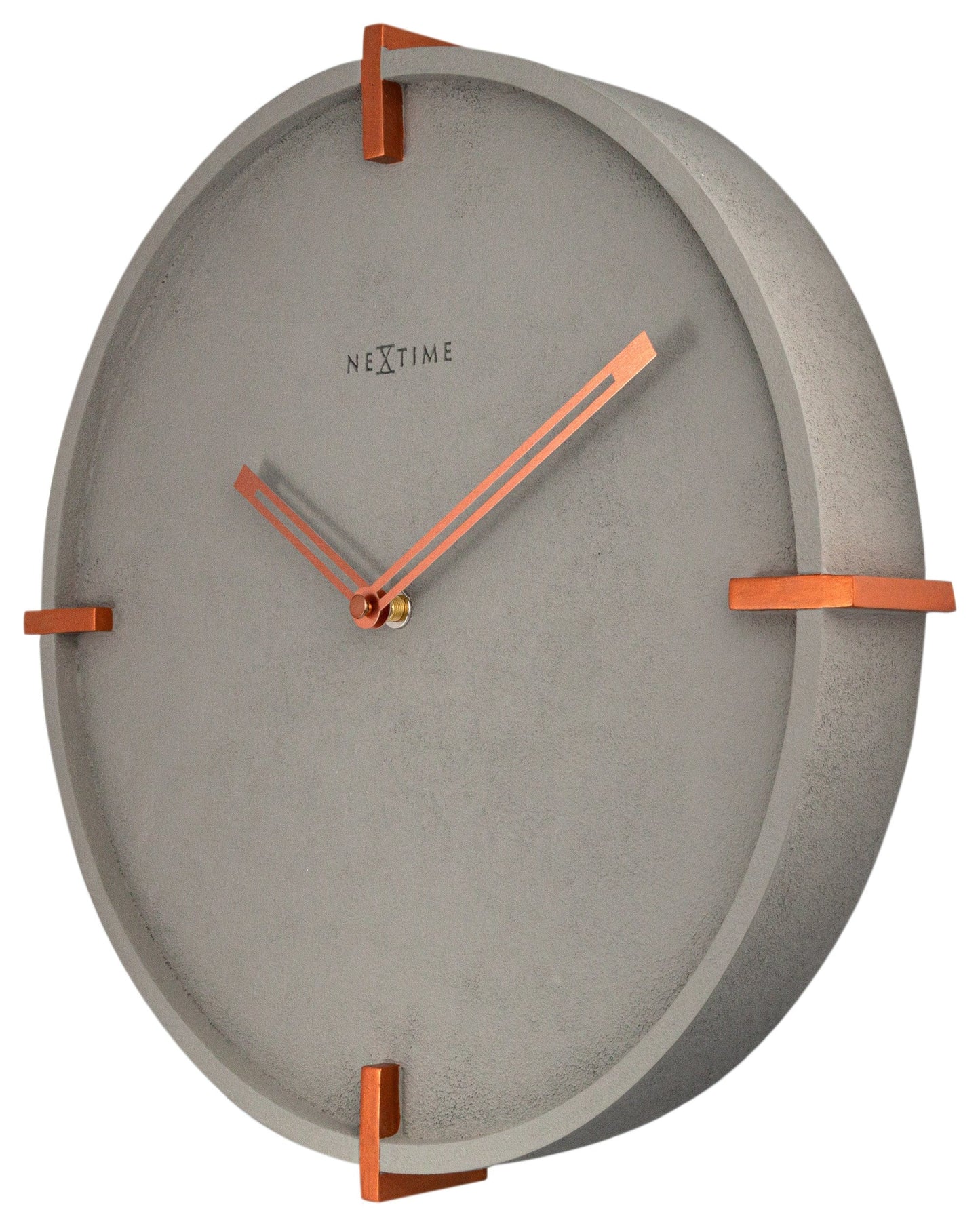Wall clock - 32 cm - Concrete - 'Mohawk Wall' Wall clock NeXtime Clocks