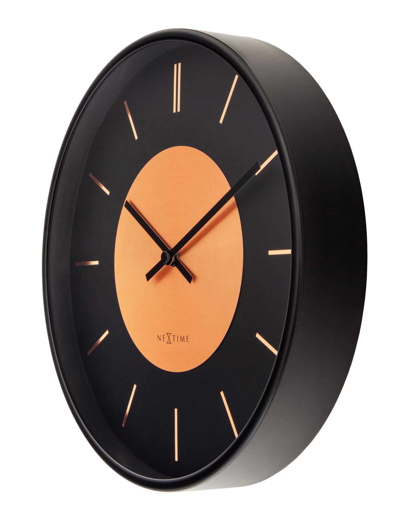 Wall Clock 25cm-Silent-Metal-NeXtime 'Retro II' Wall clock NeXtime Clocks