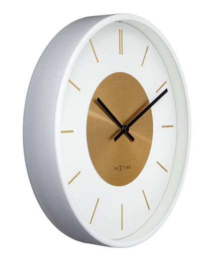 Wall Clock 25cm-Silent-Metal-NeXtime 'Retro II' Wall clock NeXtime Clocks
