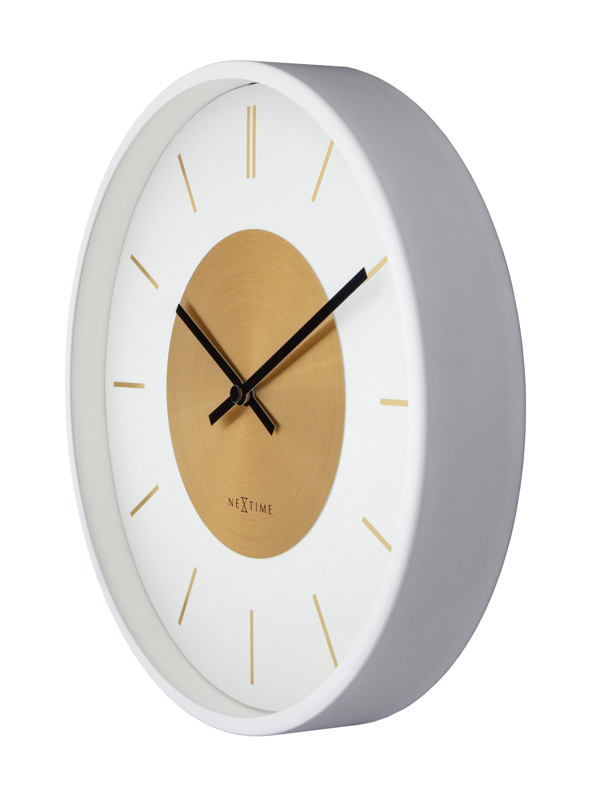 Wall Clock 25cm-Silent-Metal-NeXtime 'Retro II' Wall clock NeXtime Clocks