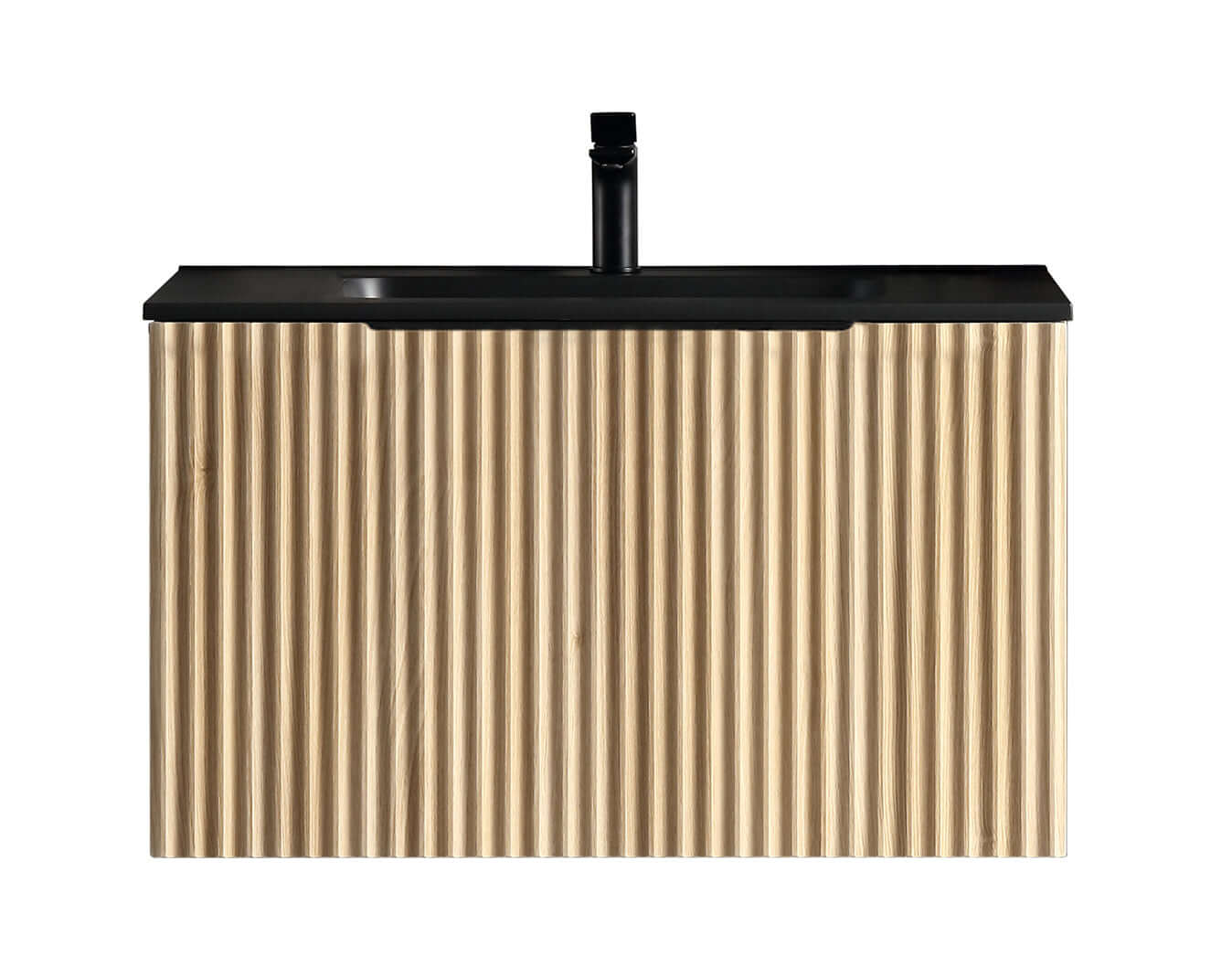 Ribella Onderkast Wiesbaden met 1 Lade 100x45 cm Natuurlijk Eiken Badkamermeubels Sanitairluxe