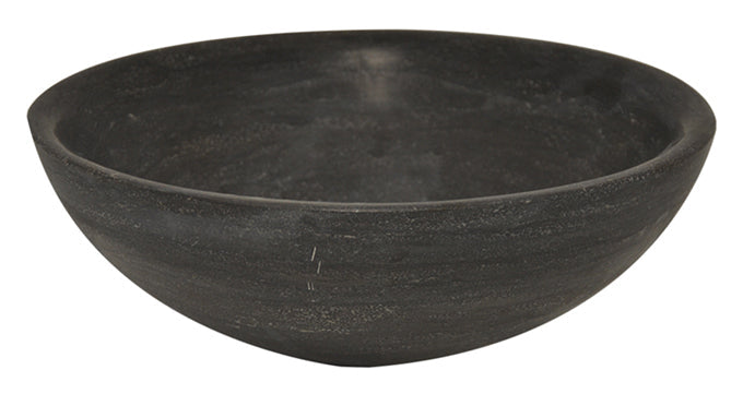 Raw waskom rond 40x14 cm hardsteen gezoet Wastafels -> Waskommen Sanitairluxe