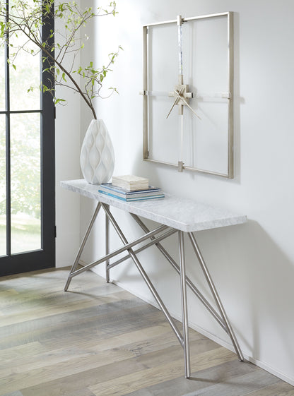 Modus Furniture International Marmeren consoletafel in koraalstijl -