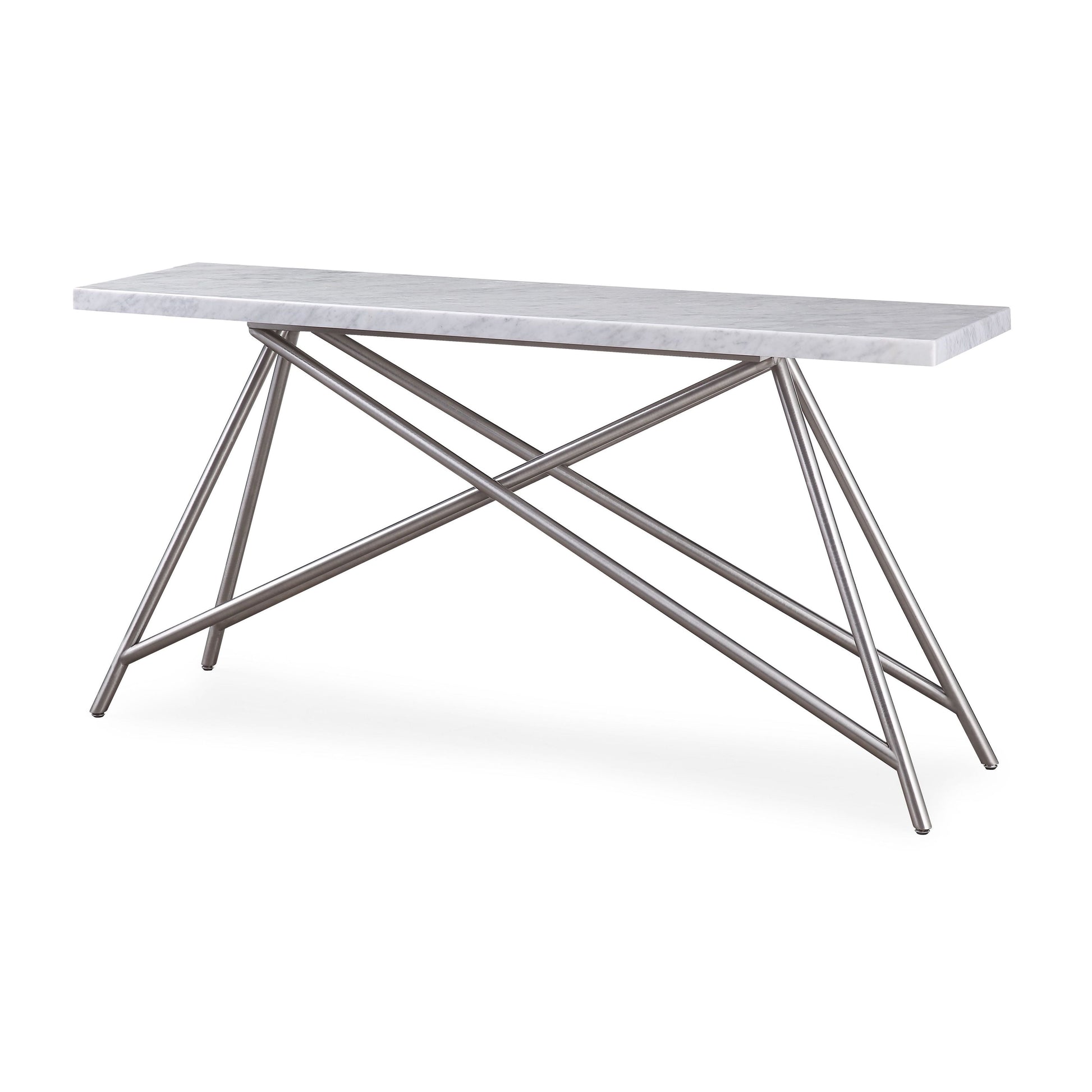 Modus Furniture International Marmeren consoletafel in koraalstijl -