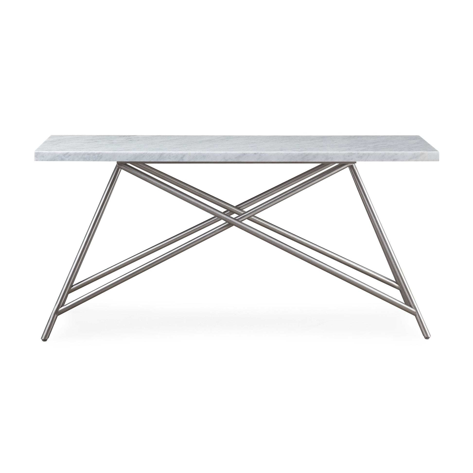 Modus Furniture International Marmeren consoletafel in koraalstijl -