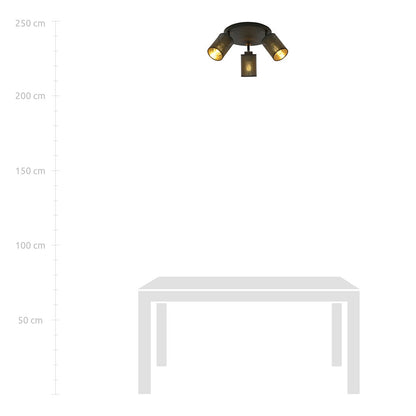 Droppery BRONX 3 PREMIUM ZWART - Home & Garden > Lighting > Lamps