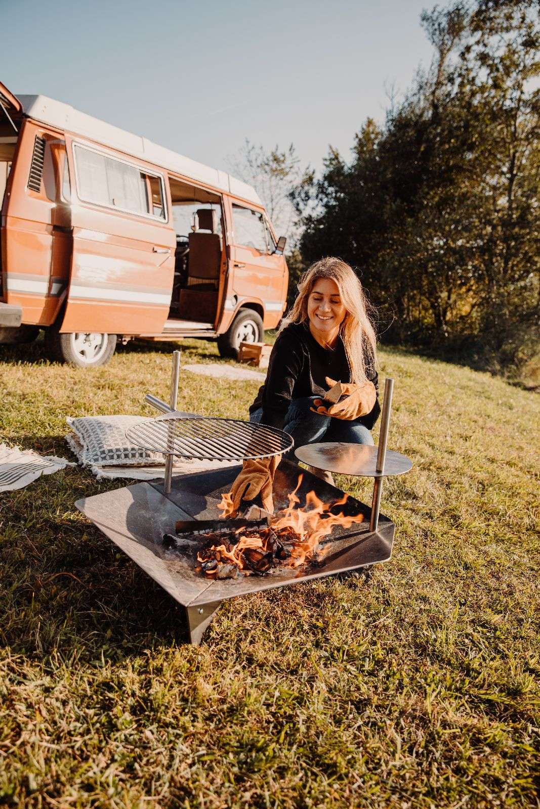 HÃ¶fats Drievoudige Vuurschaal 90 -